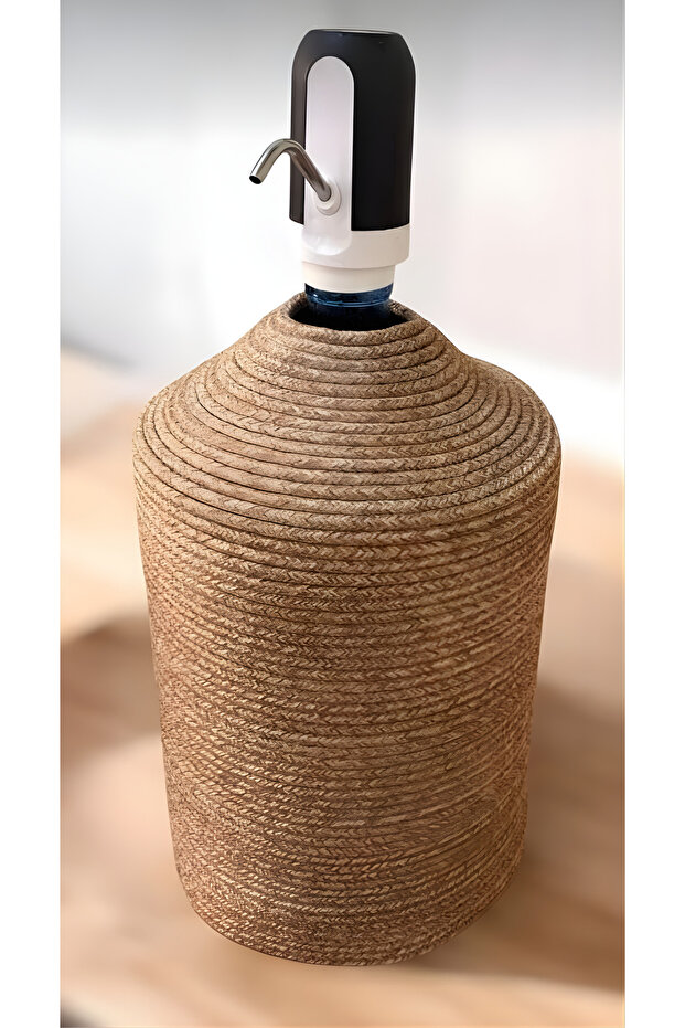 Wicker Bottle Cover Straw Basket Bottle Bamboo Cover