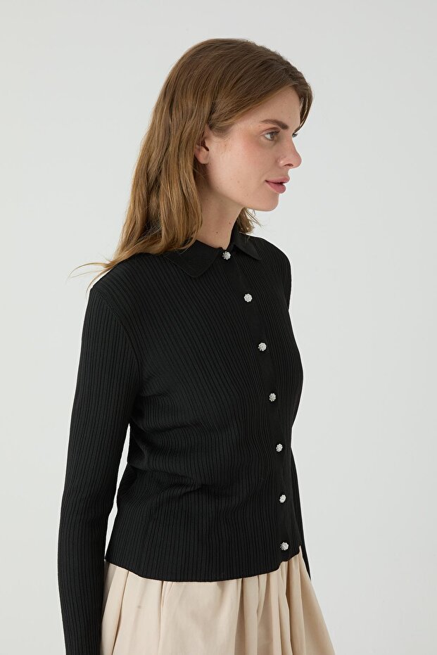 Berlin Hırka Siyah - 6