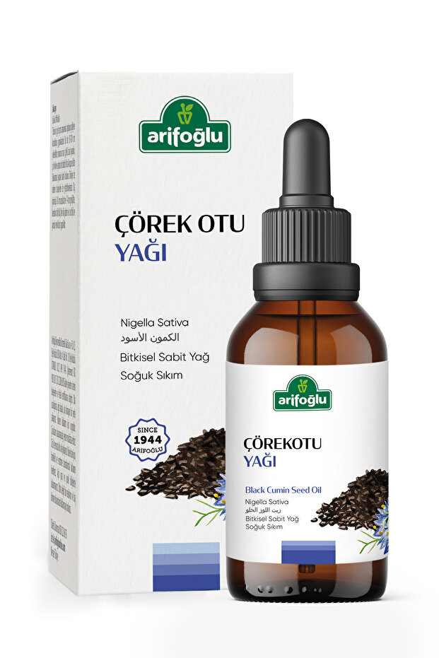 Arifoğlu %100 Saf Ve Doğal Çörek Otu Yağı 50 Ml (soğuk Sıkım)