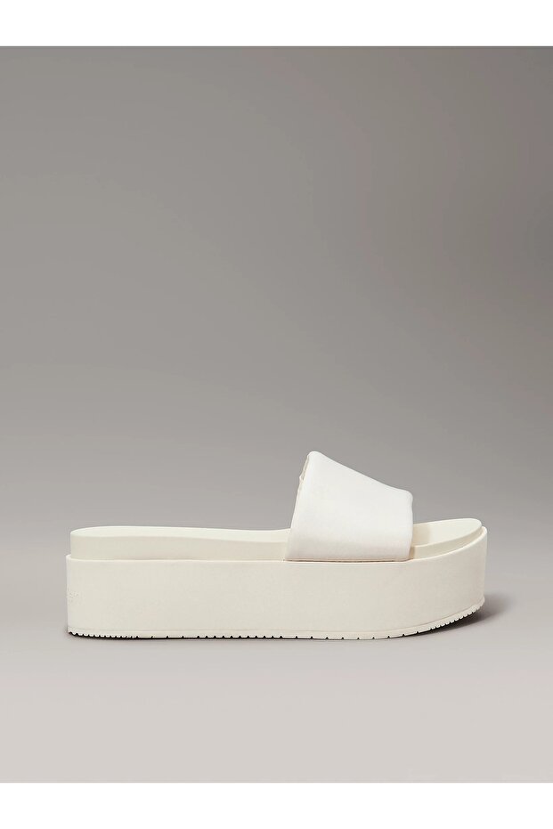 FLATFORM SANDAL SLIDE IN NYLON Terlik - 1