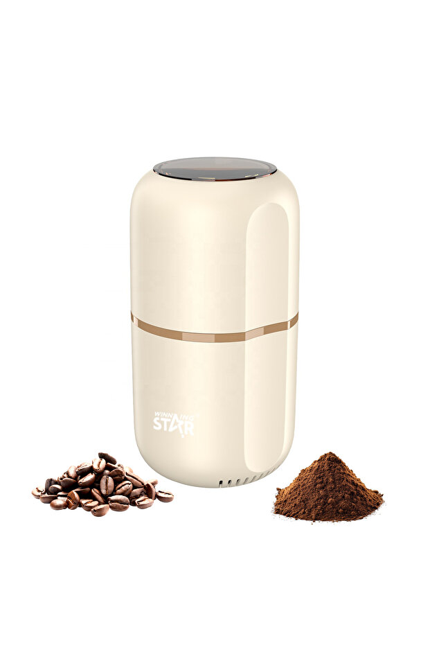 Portable 150W Electric Coffee Grinder with 80g Capacity & Pure Copper Motor (ST-9713)