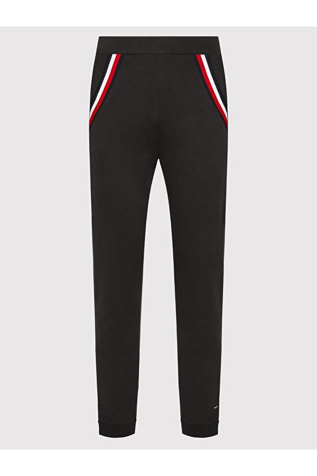 Férfi elasztikus láb és derék logó fekete melegítőnadrág UM0UM02352-BDS - 4