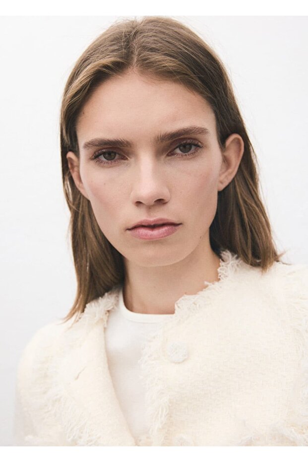 Dikişsiz tüvit ceket - 6