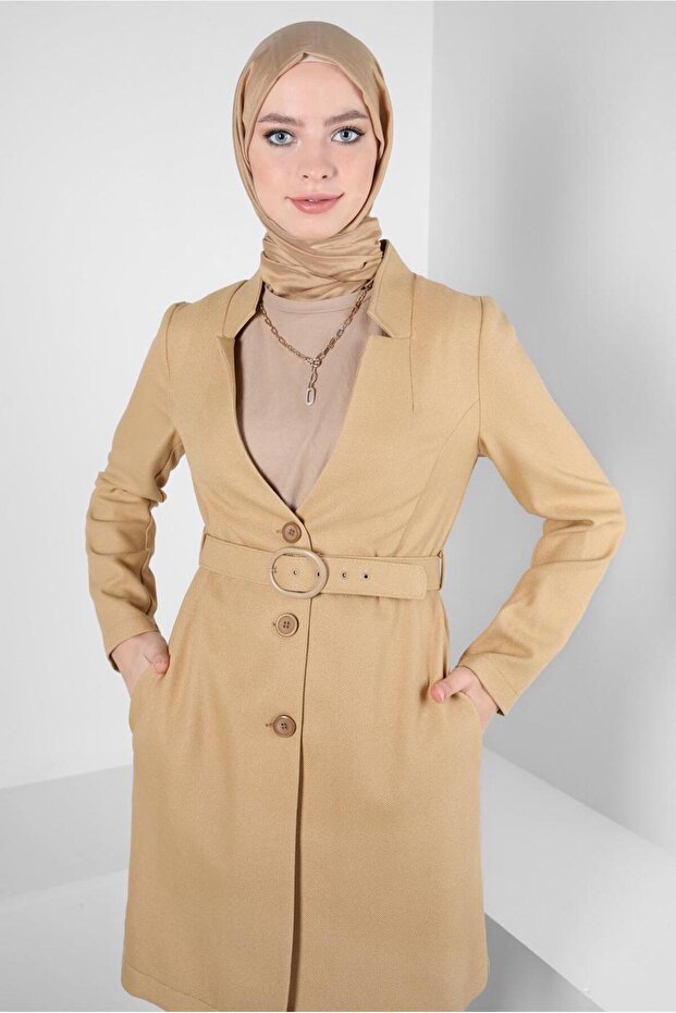 BELTED JACKET 44274