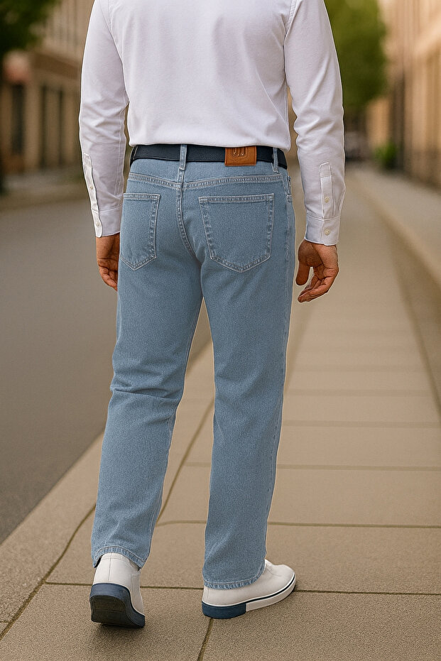 Vysoce kvalitní rovné džíny Marcus Hunter Fit Beetle Koypuzu - 6