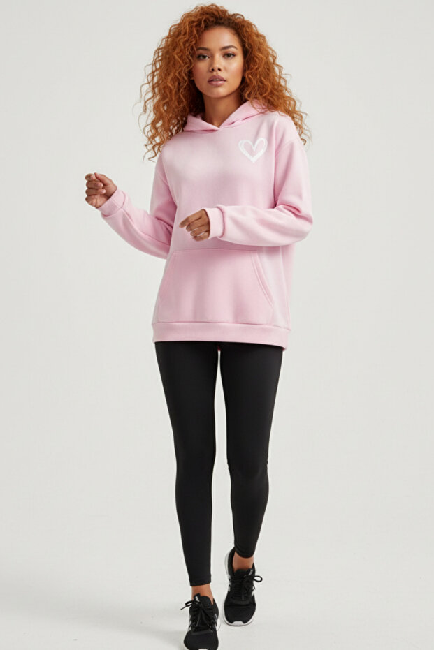 Unisex Oversize Hooded Printed