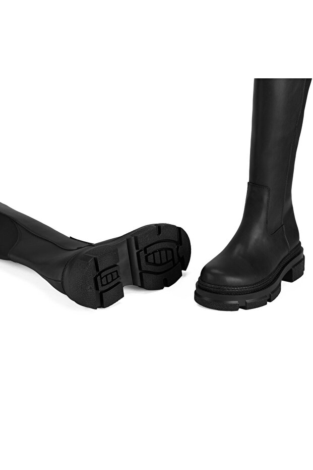 Kadın Siyah Çizme - 5