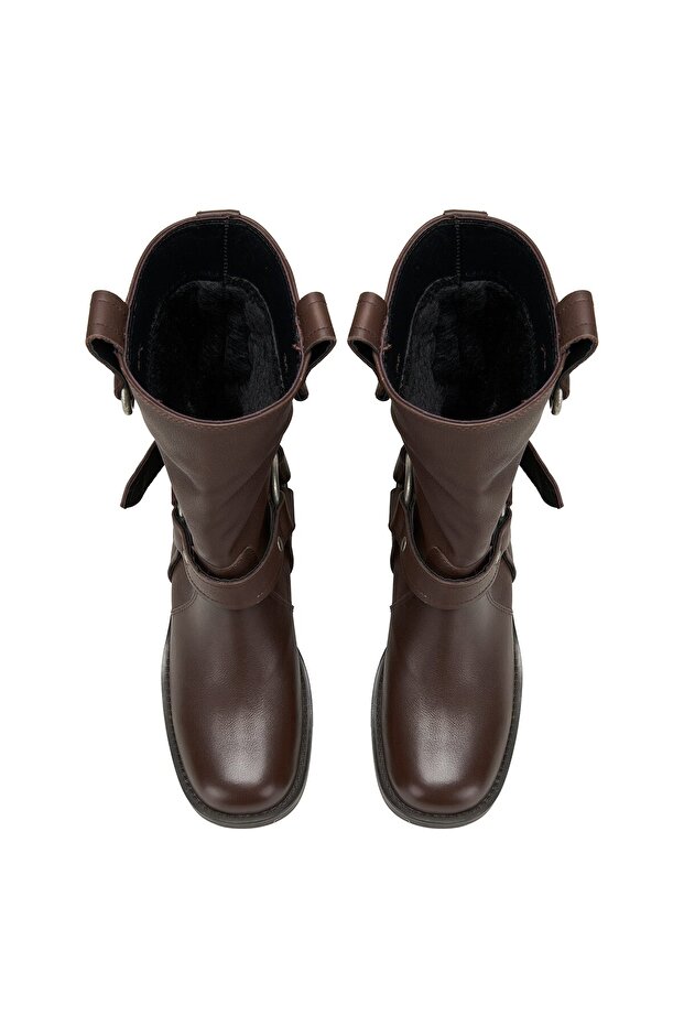 Kadın Deri Kovboy Çizme - 7