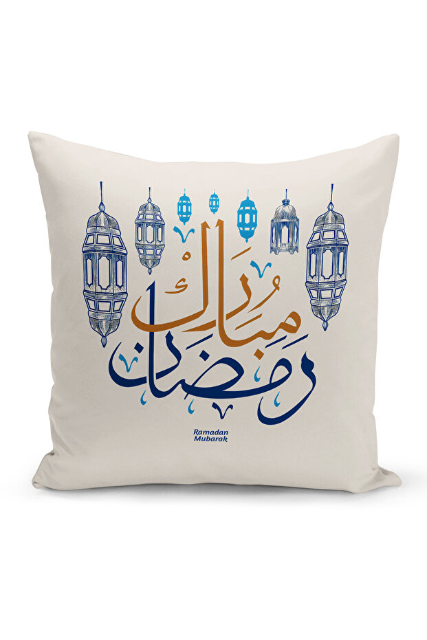 Ramadan Series Double Sided Digital Printed Throw Pillow Case (Ramadan Cushion Cover)