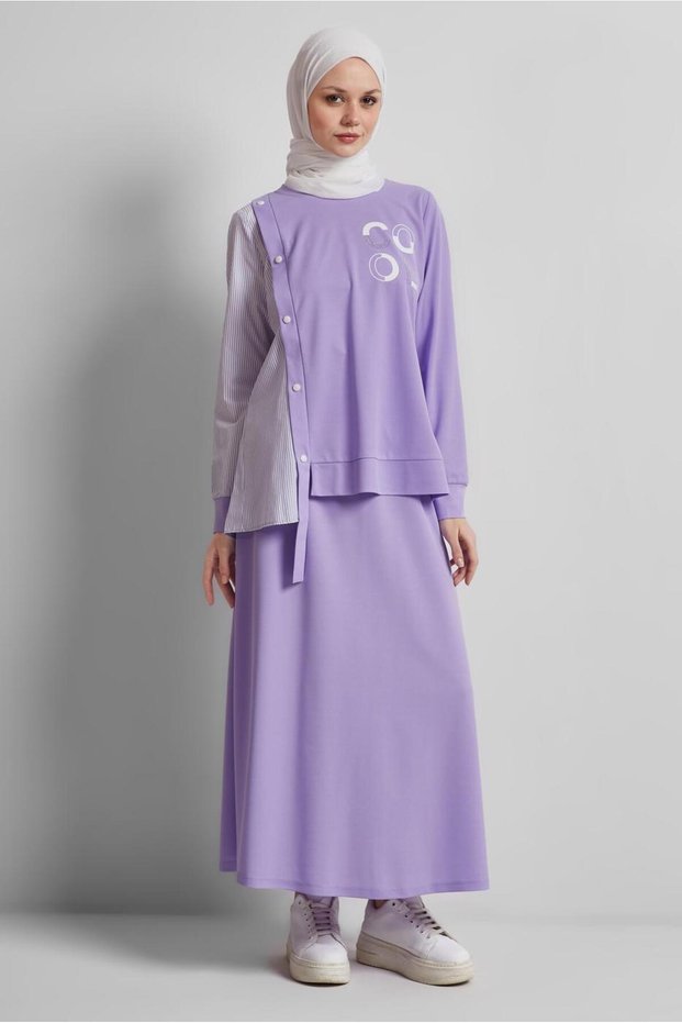 Skirted Tracksuit Set 44747