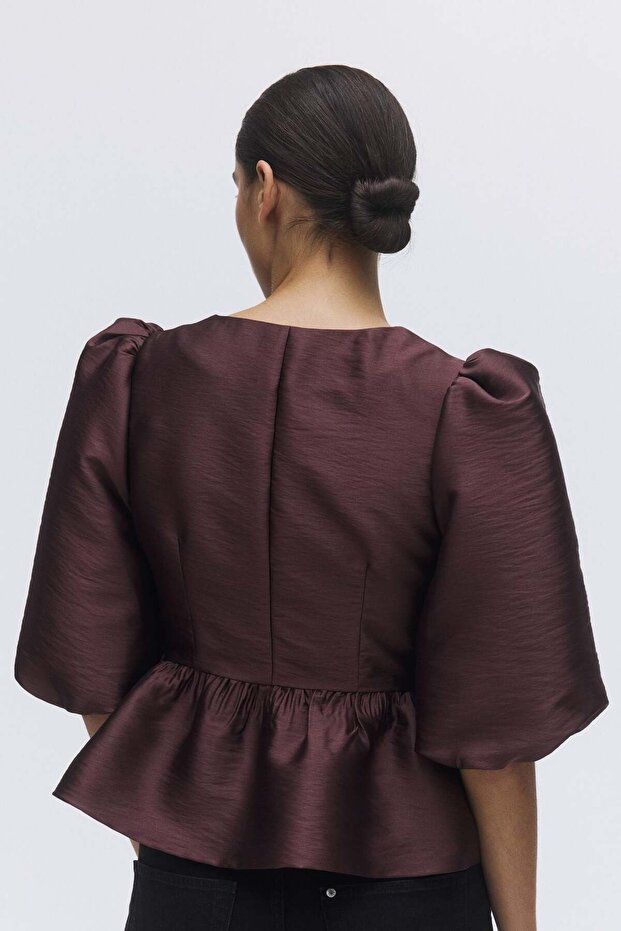 Peplum blouse - 4