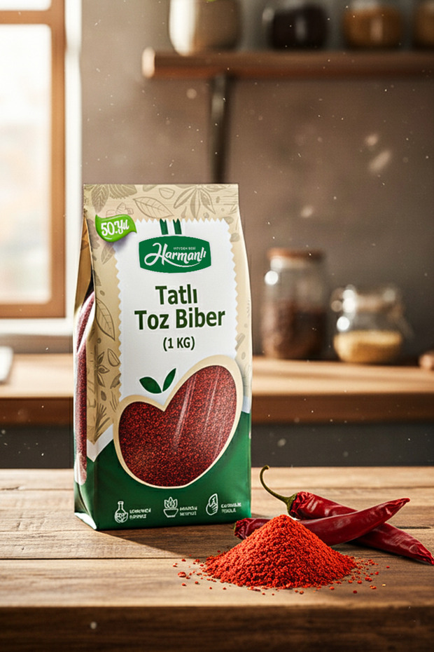 1000gr Yeni Hasat Tatlı Toz Biber