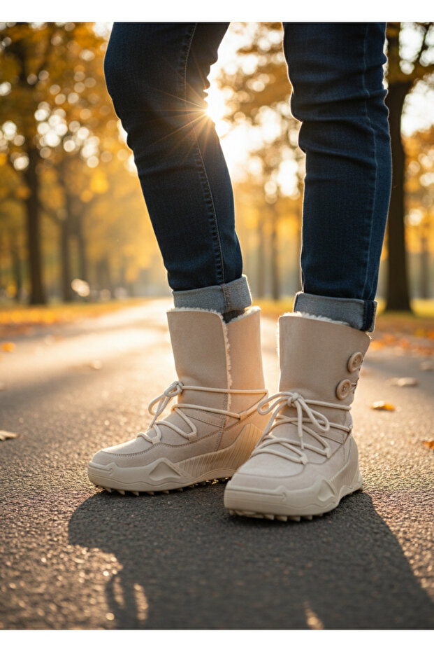 Kadın Kürklü Bot - 1