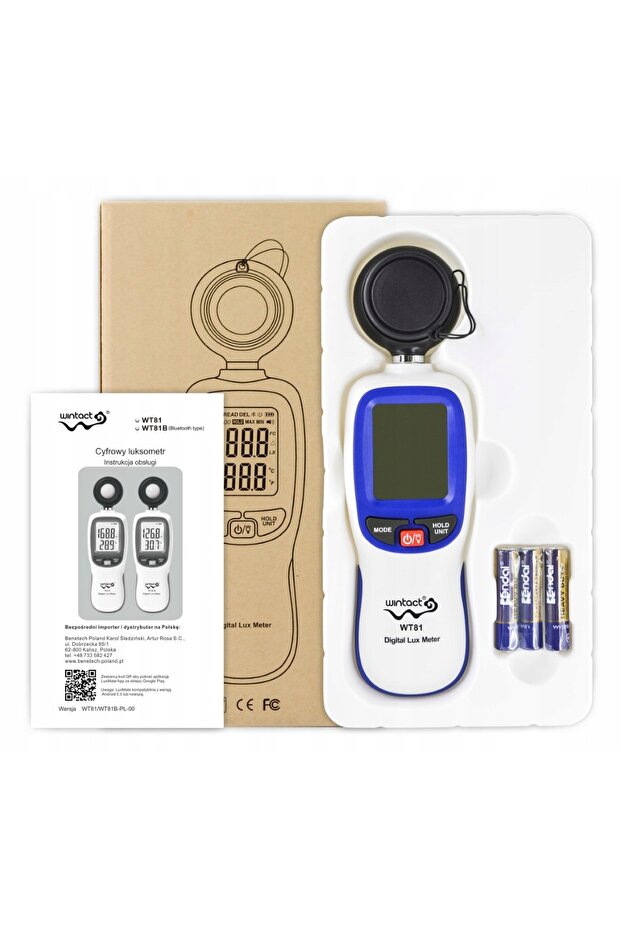 LUXMETRU LUMINOMETRU BLUETOOTH WINTACT