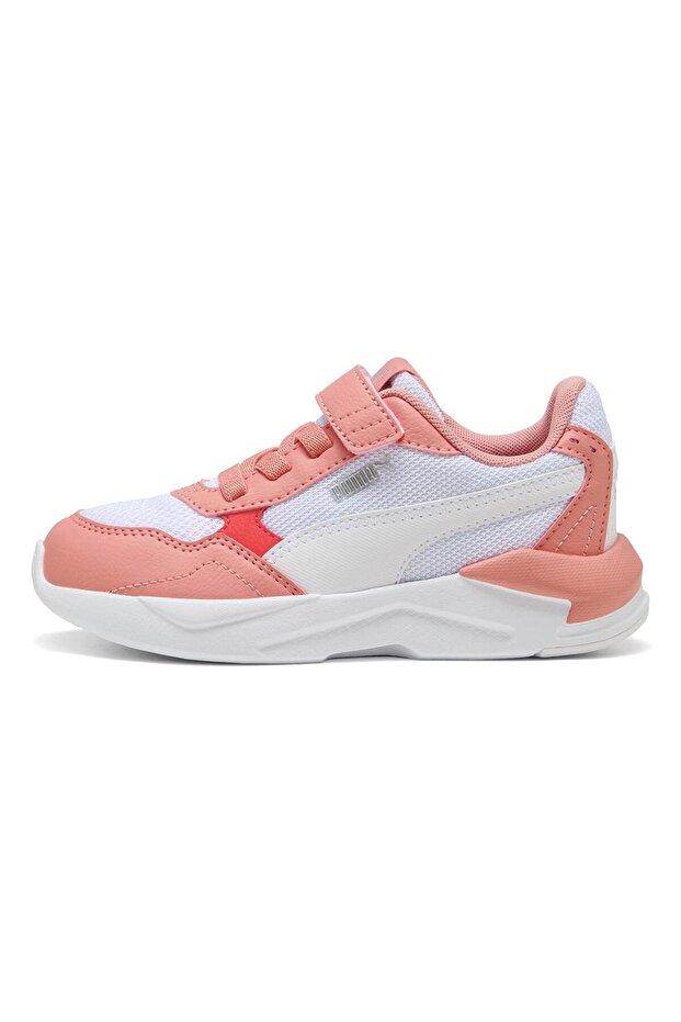 حذاء X-Ray Speed Lite AC+ PS -PUMA أبيض-وردي فاكهي-خوخي صقيع