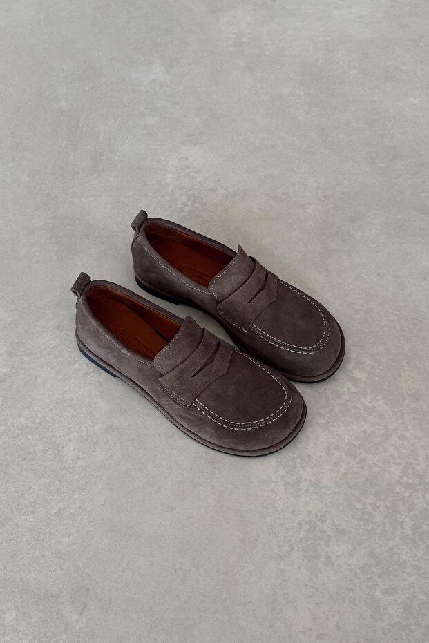 Brest Mink Genuine Leather Loafer