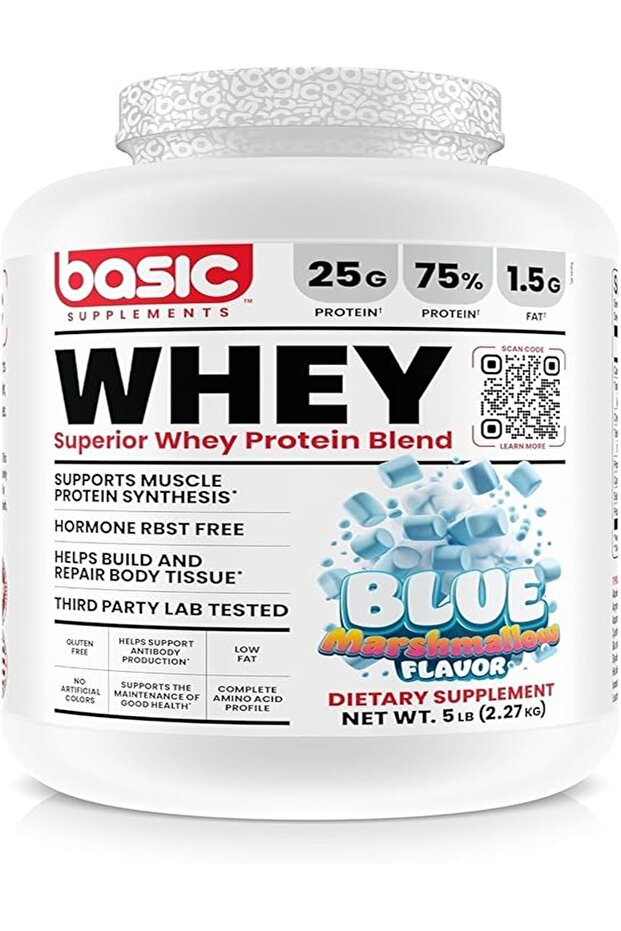 Whey Blue Marshmallow 5 lbs - 1