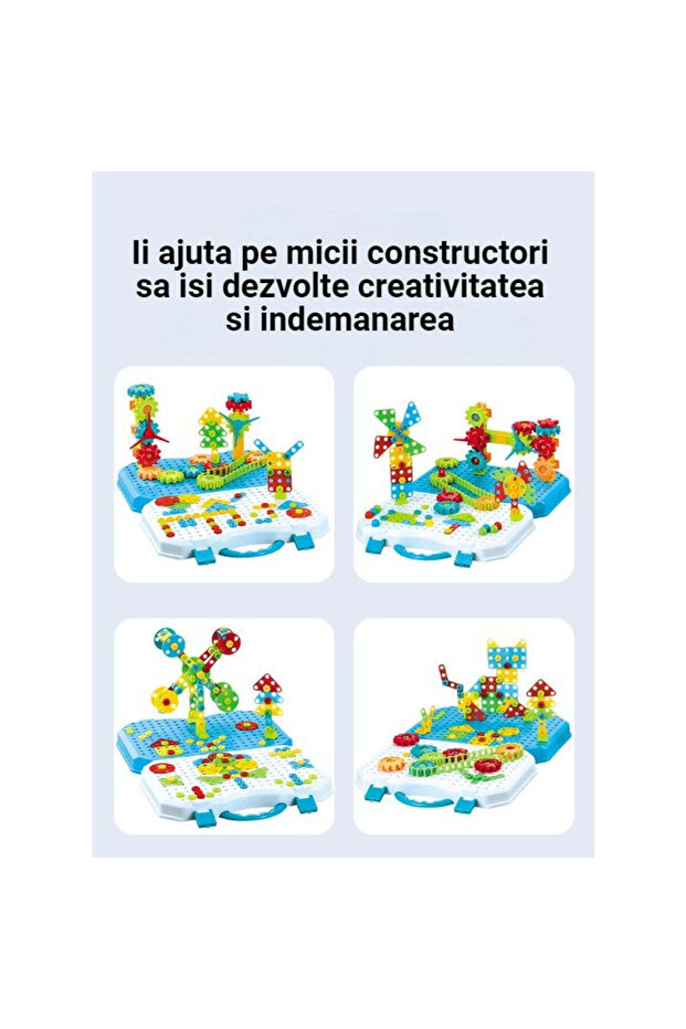 Drill puzzle construction set | Build&Learn - 7