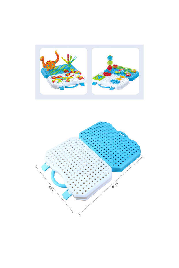 Drill puzzle construction set | Build&Learn - 8