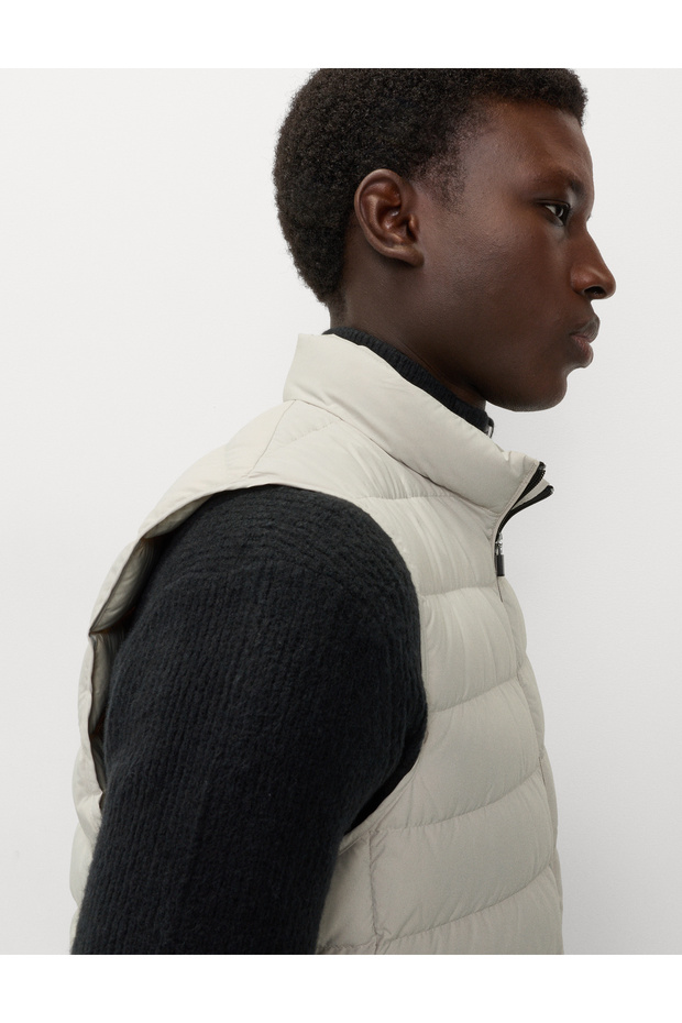 Kaz Tüyü Dolgulu Yelek - 3