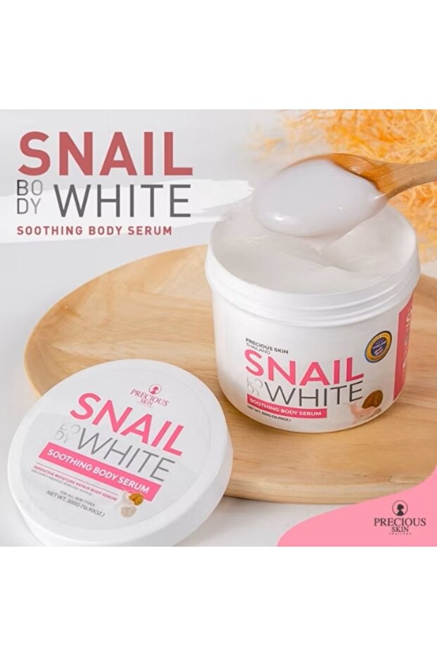PRECIOUS SKIN SNAIL BODY WHITE SOOTHING BODY SERUM 500G