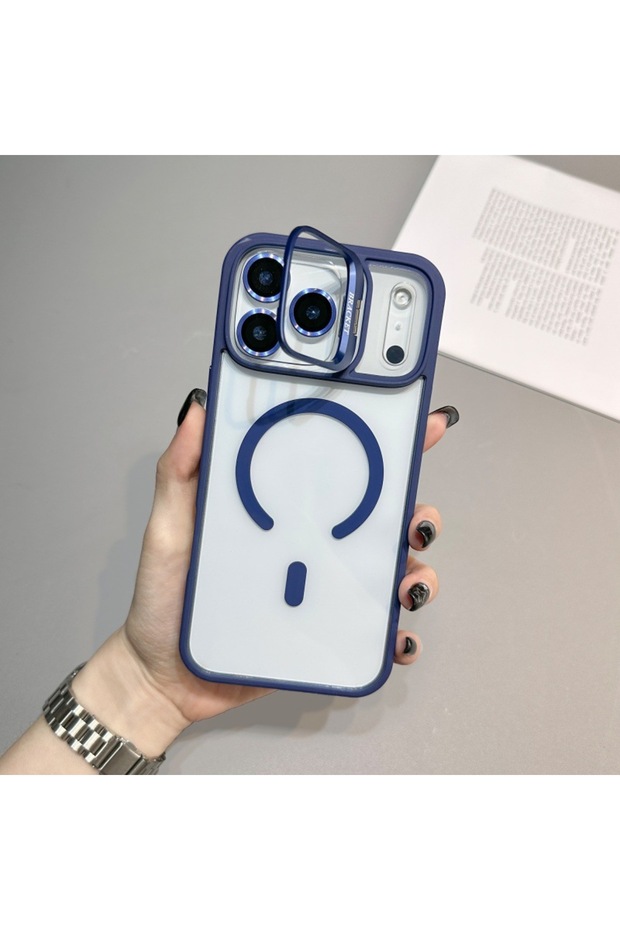 iPhone 11 Pro Max – LuxMag Magsafe Kapak | Güçlü Tutunma, Şeffaf Şıklık, Maksimum Güven - 2