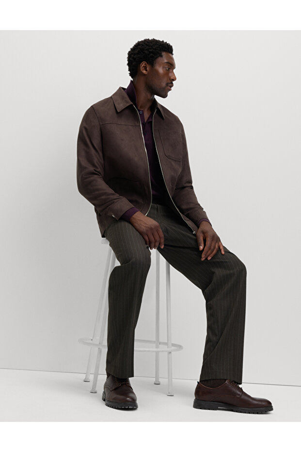 Suni Süet Ceket - 5