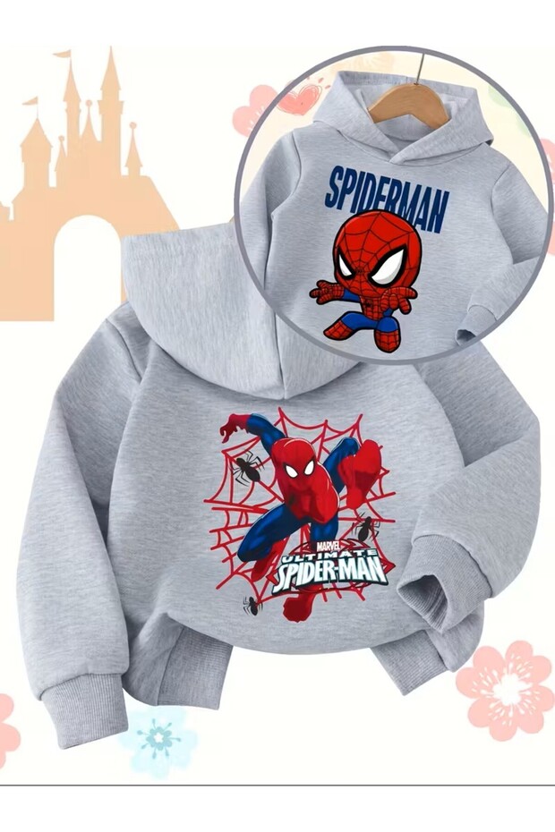 Marvel Official & Spider Universe Hooded Sweatshirt - Boys and Girls