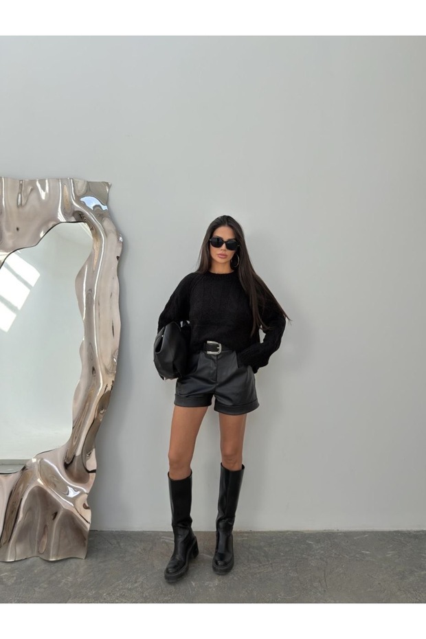 Örme Basic Triko Kazak - 3