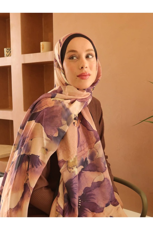 Livora Desen Pamuk Şal - 2