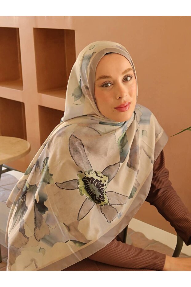 شال قطني بنمط ليفورا - 2