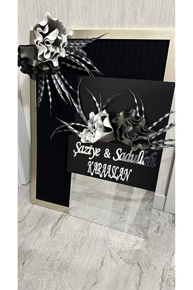 Mgsdizayn kapı süsü paspas takımı - 2