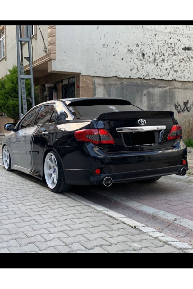 Corolla 2007-2012 Bagaj Üstü Yüksek Spoiler - BOYASIZ - 3