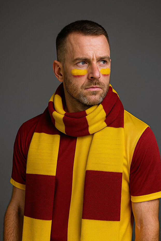 Taraftar Temalı Triko Atkı - 2