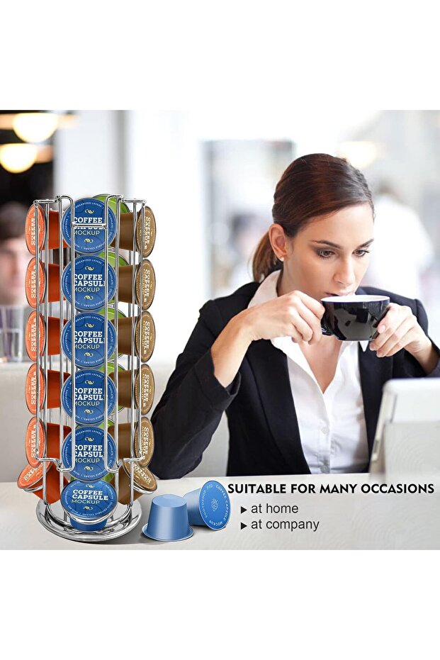 Rotating Coffee Capsule Holder - 7
