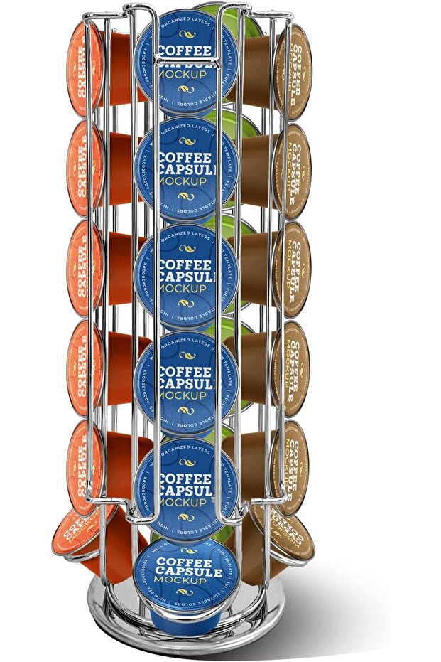 Rotating Coffee Capsule Holder - 1