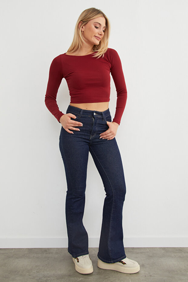 Basic Kayık Yaka Modal Body - 2