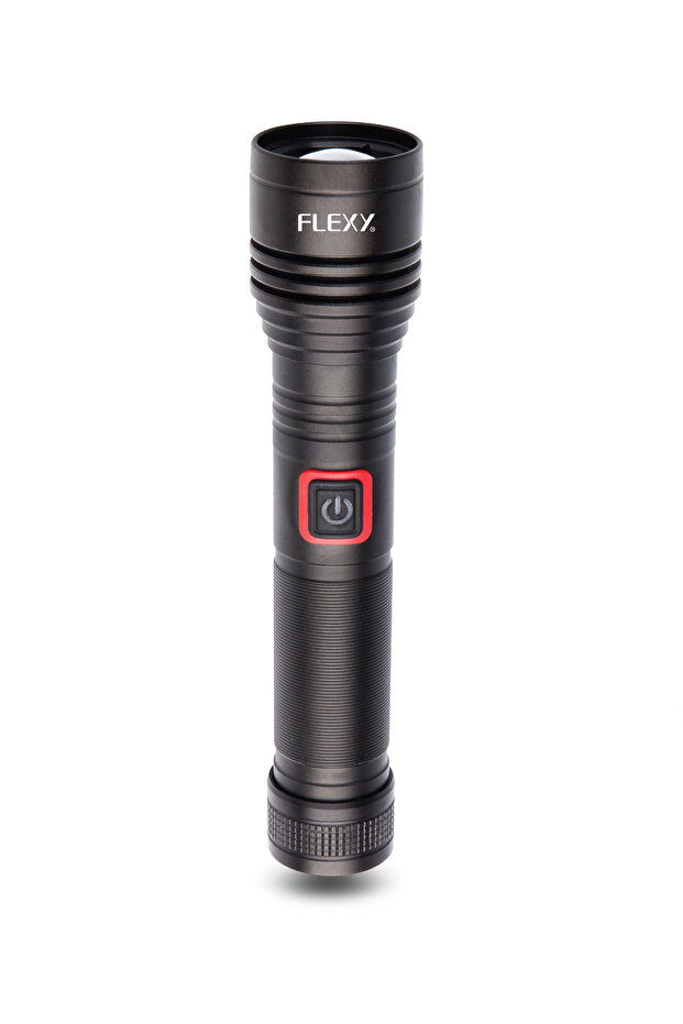 20W Rechargeable Laser LED Flashlight, Zoomable, 2000 Lumens, 5000mAh, 600m Range, 3 Modes - 1