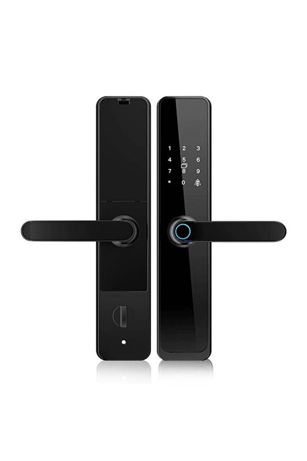 5 in 1 Smart Door Lock with Fingerprint,Passcode, IC Cards,APP Control,Physical Keys,Keypads - 1