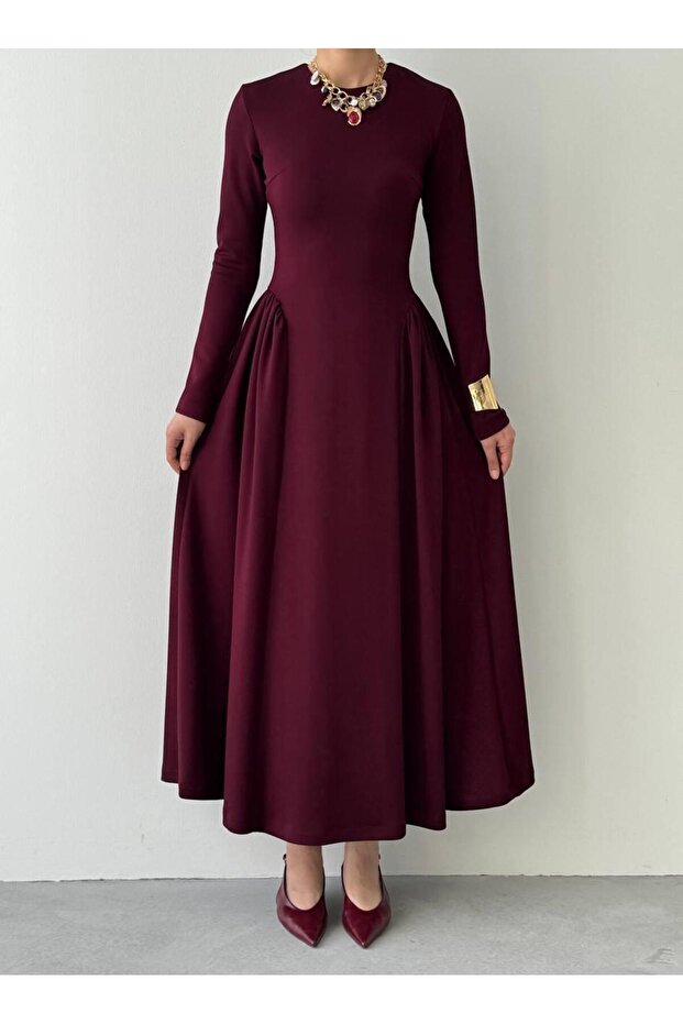 Zale Midi Elbise - 4