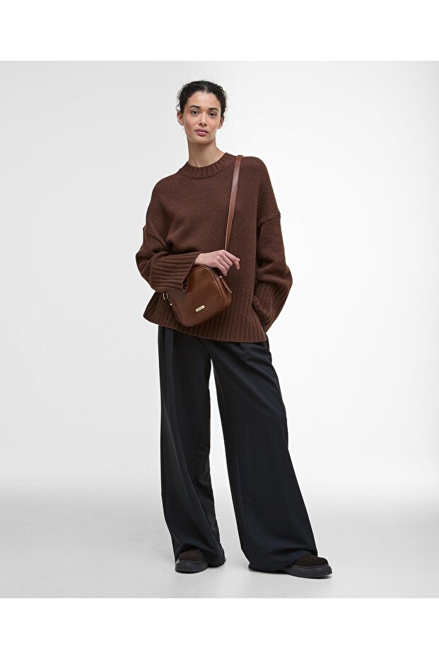 Daphne Deri Çapraz Çanta BR11 Brown - 4