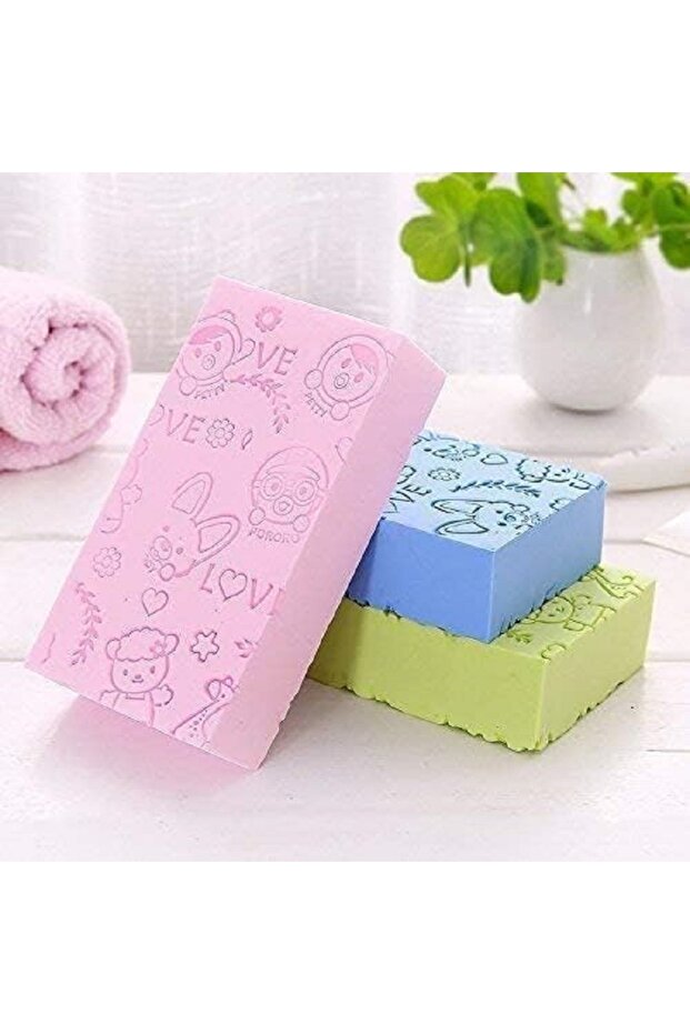 اسفنجة استحمام لتقشير بشرة الجسم - 4