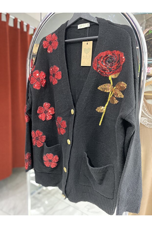 Angora tasarım hırka - 3