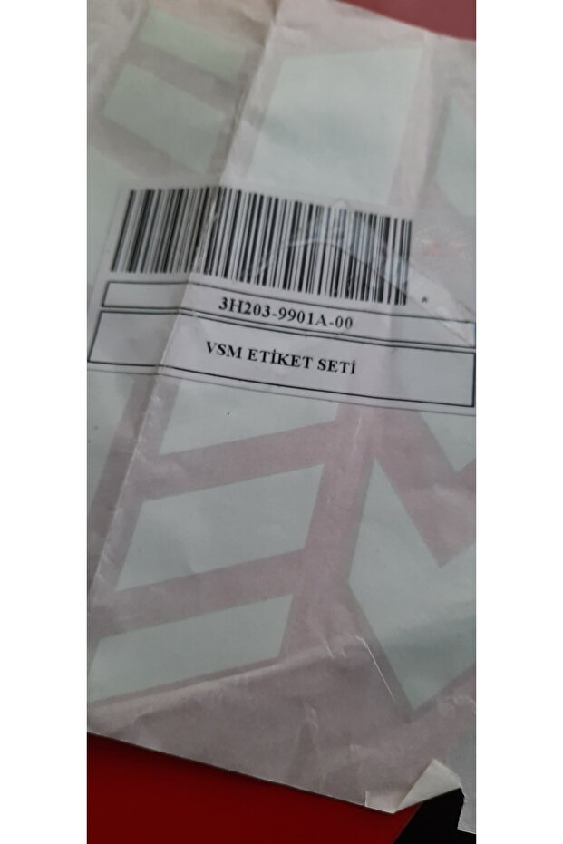VSM ETIKET STICKER SETİ - 2