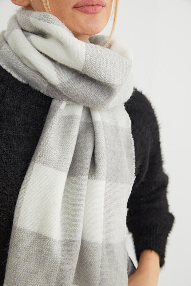 شال منقوش منقوش - 4