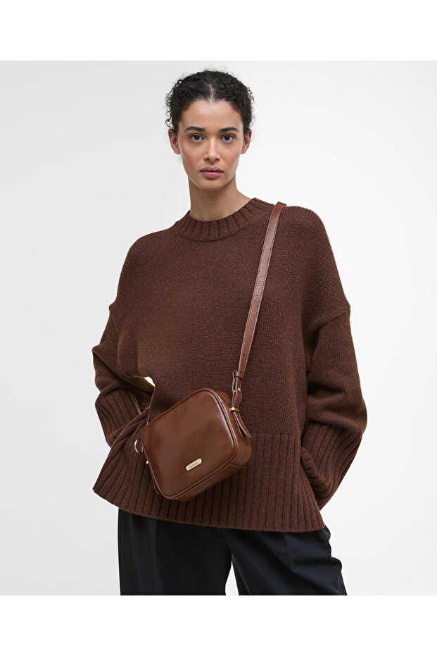 Daphne Deri Çapraz Çanta BR11 Brown - 2