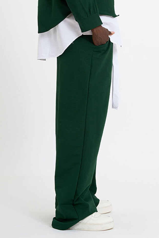 Φούτερ με ελαστική μέση - 2