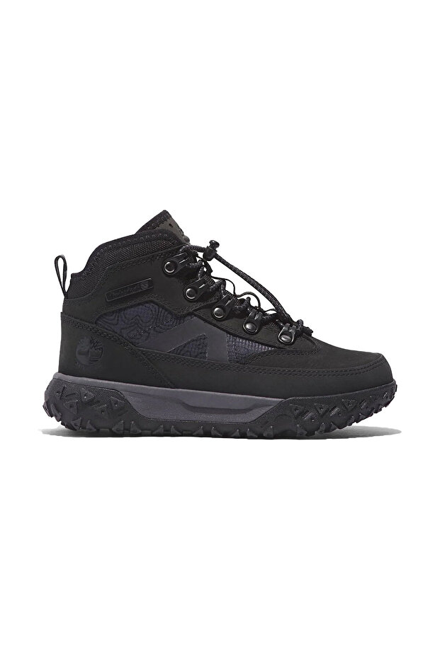 Greenstride motion 6 mid lace up waterproof women's outdoor boot black