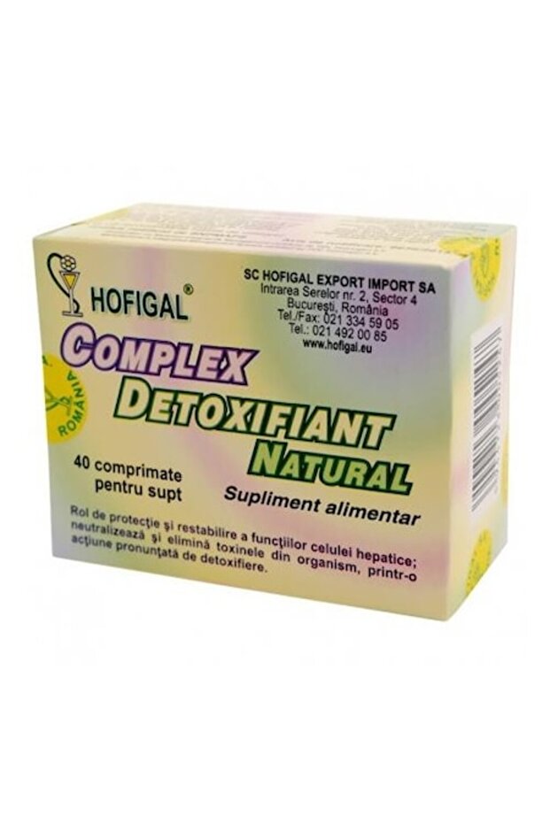 Complex detoxifiant 40cpr - 1