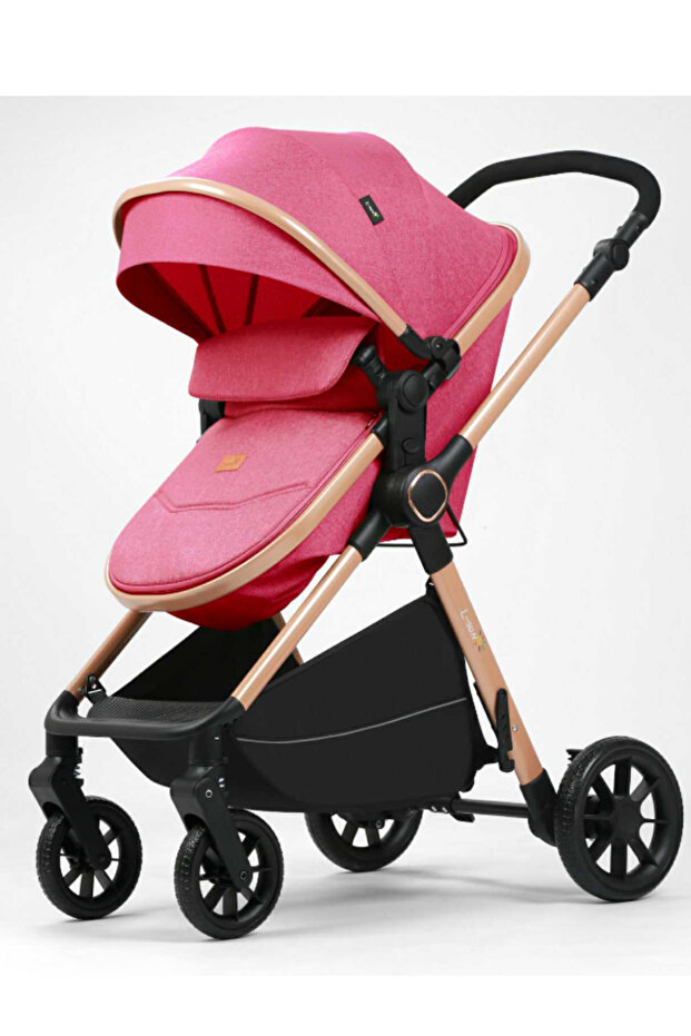 2 in 1 stroller, Double wheel suspension, Bag included, compact folding, Reversible handle - 3